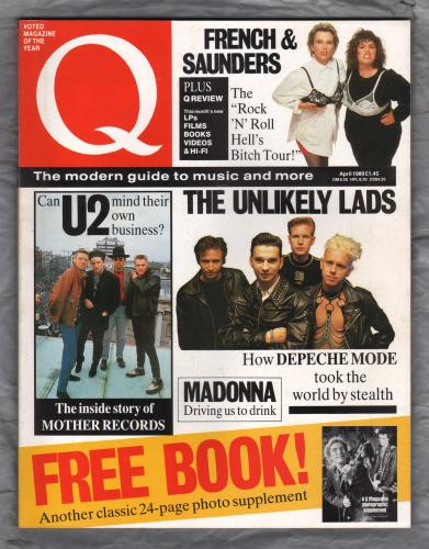 Q Magazine - Issue No.31 - April 1989 - `Can U2 Mind Their Own Business?` - Published by Emap Metro