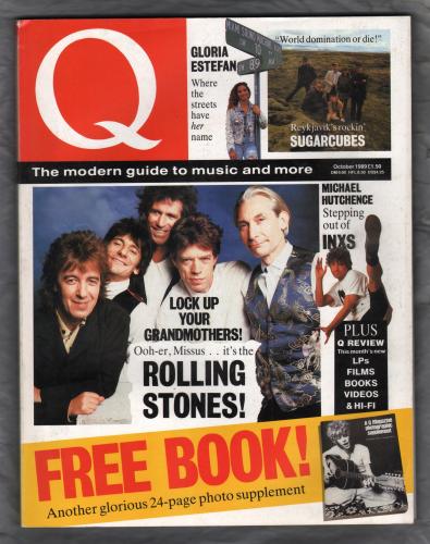 Q Magazine - Issue No.37 - October 1989 - `Oooh-er,Missus...It`s The Rolling Stones!` - Published by Emap Metro