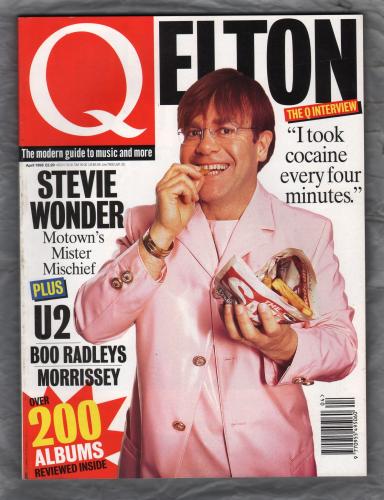 Q Magazine - Issue No.103 - April 1995 - `Elton: "I Took Cocaine Every Four Minutes"` - Published by Emap Metro