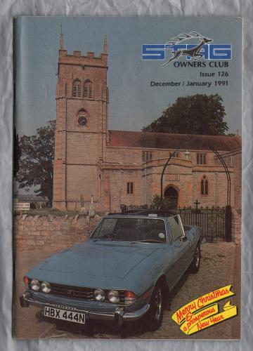 Stag Owners Club - Issue No.126 - Dec/Jan 1991 - `Technical Matters` - Published by The Stag Owners Club