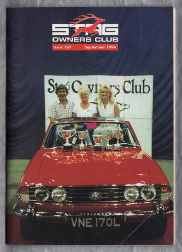 Stag Owners Club - Issue No.167 - September 1994 - `Concours` - Published by The Stag Owners Club