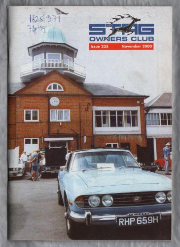 Stag Owners Club - Issue No.235 - November 2000 - `Regional News` - Published by The Stag Owners Club