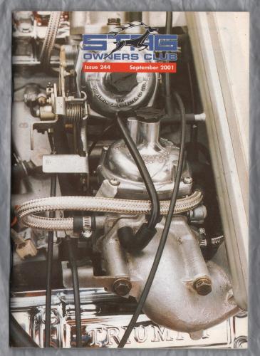 Stag Owners Club - Issue No.244 - September 2001 - `Out & About` - Published by The Stag Owners Club