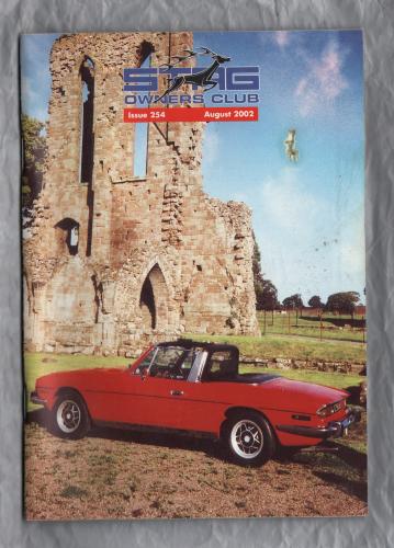 Stag Owners Club - Issue No.254 - August 2002 - `14.Soft & Hard Tops` - Published by The Stag Owners Club
