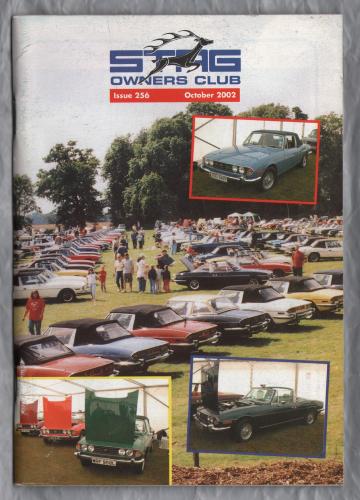 Stag Owners Club - Issue No.256 - October 2002 - `Engine & Carburettor Conversions (Cont)` - Published by The Stag Owners Club