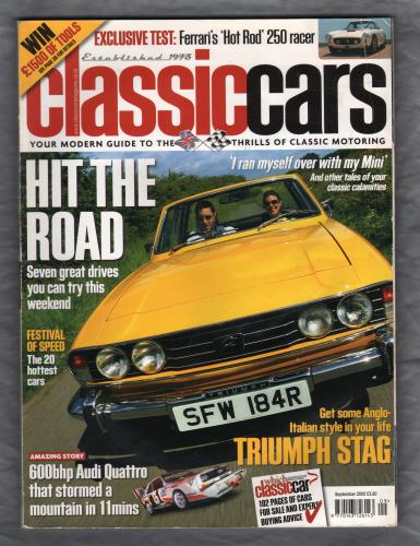 Classic Cars Magazine - September 2005 - Issue No.386 - `Triumph Stag` - Published by emap automotive