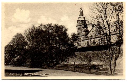 `Kronborg Kongetaarnet` - Postally Unused - Rudolf Olsen Postcard