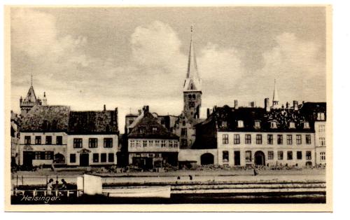 `Helsingor` - Postally Unused - Rudolf Olsen Postcard