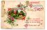 `Birthday Greetings to my Friend` - Postally Used - Portishead 7th April 1915 Bristol Postmark - Valentine Postcard