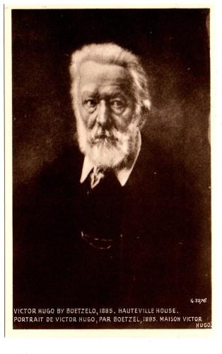 `Victor Hugo By Boetzelo, 1885.Hauteville House.......` - Postally Unused - Modern Reprinted Postcard - Unknown Producer