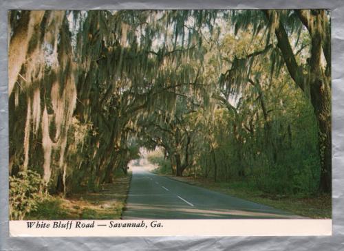 `White Bluff Road - Savannah,Ga` - Postally Unused - Dixie News Co Producer.