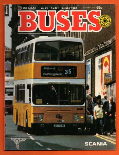 Buses Magazine - Vol.34 No.331 - October 1982 - `Scania` - Published by Ian Allan Ltd