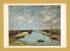 `The Entrance To Trouville Harbour - Louis-Eugene Boudin` - Postally Unused - National Gallery Postcard.