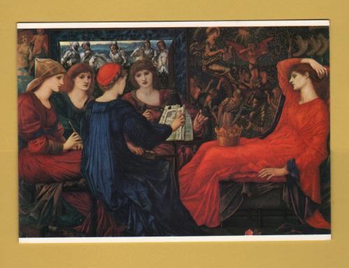 `Laus Veneris - Sir Edward Coley Burne-Jones` - Postally Unused - The Medici Society Ltd Postcard.