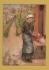 `Garden At Pontoise - Camille Pissarro` - Postally Unused - The Medici Society Ltd Postcard.