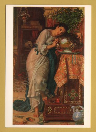 `Isabella And The Pot Of Basil - William Holman Hunt` - Postally Unused - Lang Art Gallery And Museum, Newcastle Postcard.