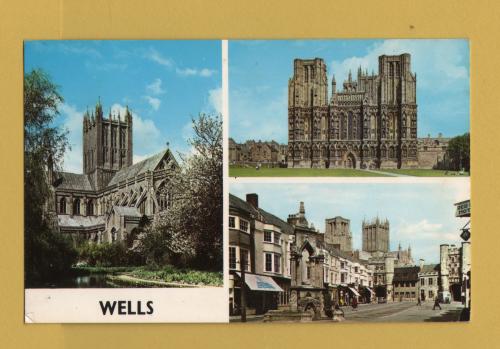 `WELLS` - Multiview - Postally Unused - PLC6354 Postcard.
