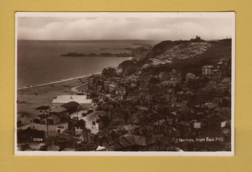 `Hastings From East Hill` - Postally Unused - Philco Publishing Co. Postcard.