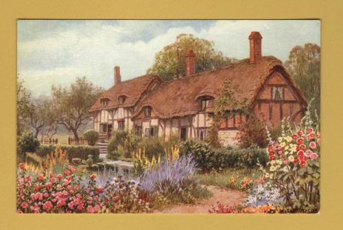 `Anne Hathaway`s Cottage - Stratford Upon Avon` - Postally Unused - J.Salmon Ltd Postcard