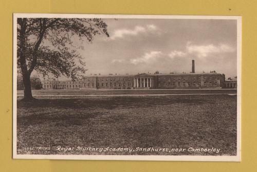 `Royal Military Acadamy, Sandhurst, near Camberley` - Postally Unused - F.Frith & Co. Ltd Postcard. No.76695