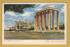 `ATHENES. Temple de Jupiter Olympien` - Postally Unused - Delta Postcard.