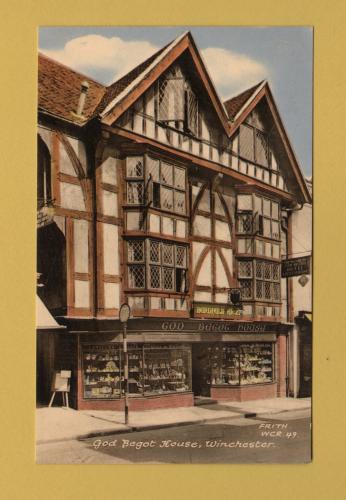 `God Begot House, Winchester` - Postally Unused - F.Frith & Co, Ltd Postcard.
