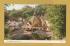 `Yarn Market and Castle` - Postally Unused - Harvey Barton Postcard.