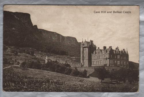 `Cave Hill and Belfast Castle` - Northern Ireland - Postally Unused - Johnson Postcard