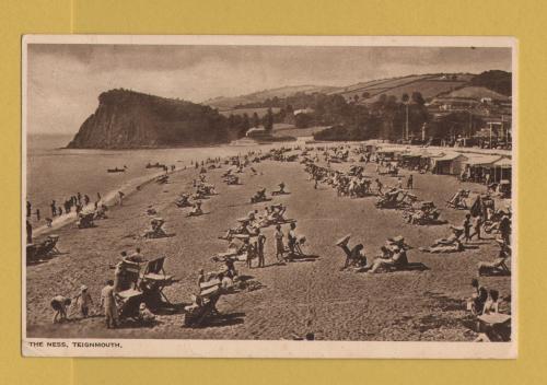 `The Ness, Teignmouth.` - Postally Unused - M&L Postcard.