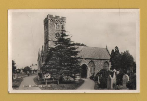 `32645 Caerleon Church` - Postally Unused - Frith`s Postcard.