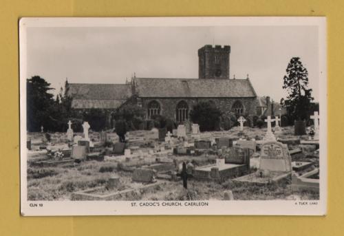 `St Cadoc`s Church, Caerleon` - Postally Unused - Raphael Tuck & Sons Ltd Postcard.