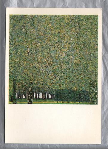 `Gustav Klimt: The Park, 1910 or earlier` - The Museum of Modern Art  - New York - Postally Unused - Museum Postcard