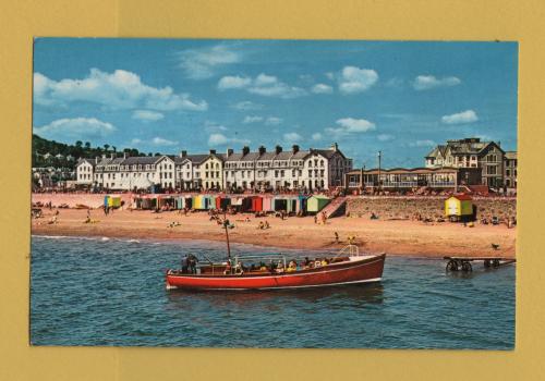 `The Beach, Teignmouth, Devon` - Postally Unused - NPO Dexter Postcard