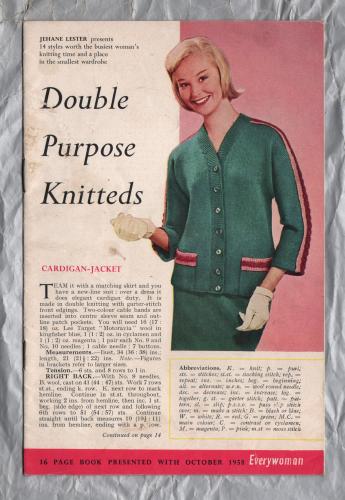 Jehane Lester - Double Purpose Knitteds - 10 Designs - Bust Size 34 to 36-38"/86 to 91-97cm - Jacket/Pullovers etc - Knitting Pattern