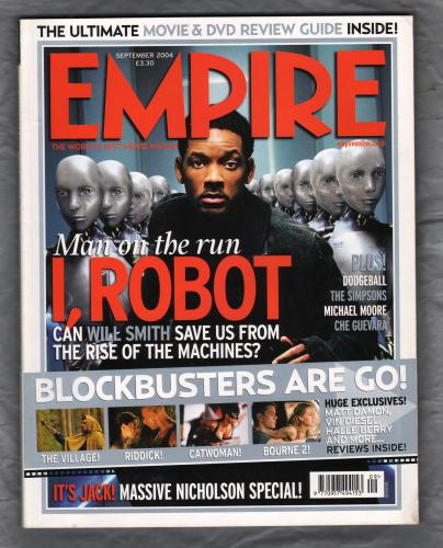 Empire - Issue No.183 - September 2004 - `Man On The Run - I, Robot` - Bauer Publication