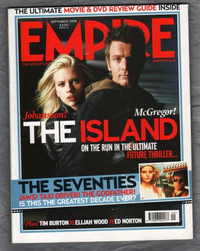 Empire - Issue No.195 - September 2005 - `Johansson! - McGregor! - The Island` - Bauer Publication