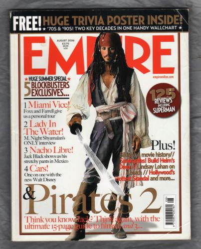 Empire - Issue No.206 - August 2006 - `5 Blockbusters Exclusives...` - Bauer Publication