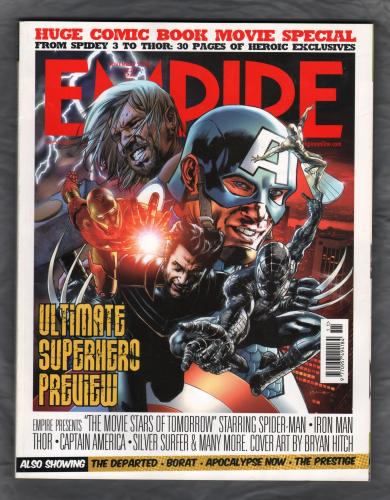 Empire - Issue No.209 - November 2006 - `Huge Comic Book Movie Special` - Bauer Publication
