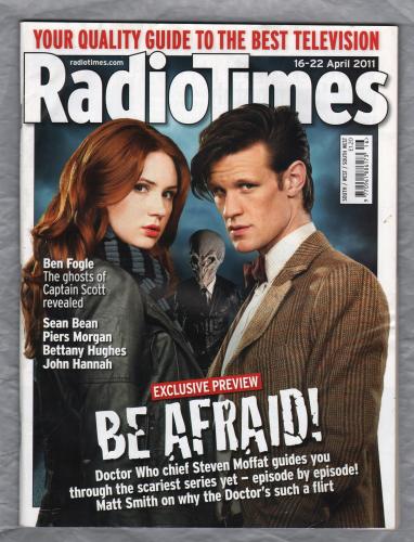 Radio Times - South/West/South West Edition - 16-22 April 2011 - `Be Afraid` - BBC Magazines
