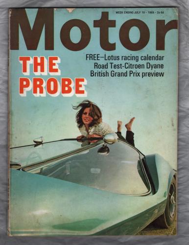 Motor Magazine - Issue No.3500 - July 19th 1969 - `Road Test-Citroen Dyane` - Published by Temple Press Limited