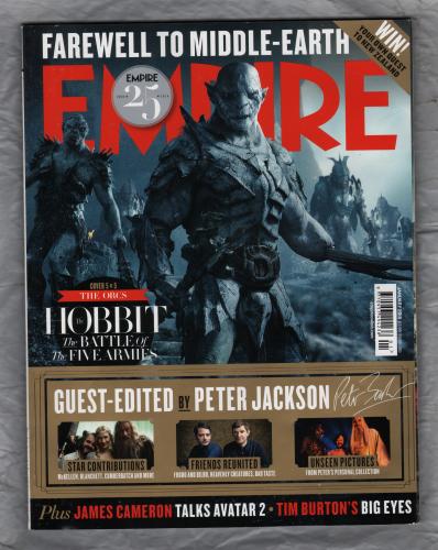 Empire - Issue No.307 - January 2015 - `Guest Edited by Peter Jackson` - Bauer Publication