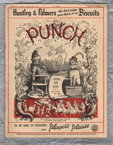 Punch, or The London Charivari - Vol.CCXVI (216) No.5653 - April 13th 1949 - `Ballade of a Barbarian` - Published by Bradbury, Agnew & Co. Ltd.