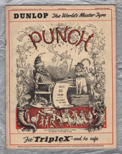 Punch, or The London Charivari - Vol.CCXVI (216) No.5659 - May 25th 1949 - `LORD`S by Bernard Hollowood` - Published by Bradbury, Agnew & Co. Ltd.