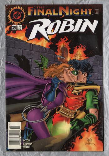 No.35 - `The Final Night - ROBIN` - by Chuck Dixon - Illustrated by Staz Johnson - November 1996 - Published by DC Comics