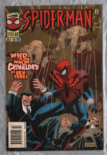 No.70 - `SPIDERMAN - Who Is The New Crimelord Of New York?` - Brought to you by: Howard Mackie,John Romita Jr,Al Williamson Story & Art - October 1996 - Published by Marvel Comics
