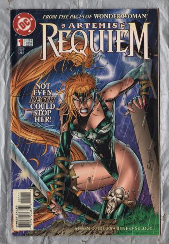 No.1 - `Artemis Requiem - Not Even Death Could Stop Her!` - by William Messner-Loebs - Illustrated by Ed Benes - June 1996 - Published by DC Comics