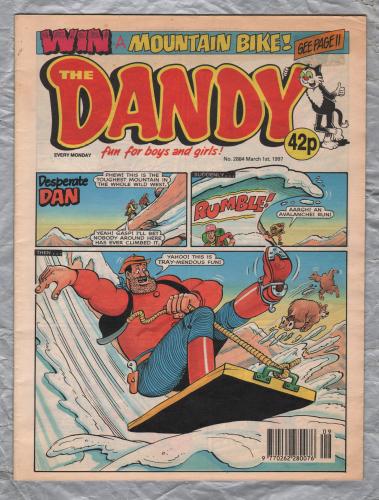 The Dandy - Issue No.2884 - March 1st 1997 - `Desperate Dan` - D.C. Thomson & Co. Ltd