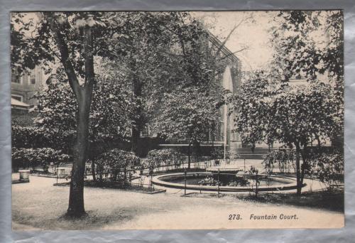 `273 Fountain Court` - Middle Temple - London - Postally Unused - Gordon Smith Postcard