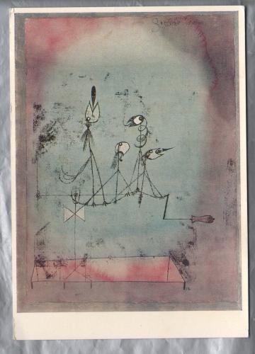 `Twittering Machine - Paul Klee 1922` - Museum of Modern Art - New York - Postally Unused - Museum Postcard