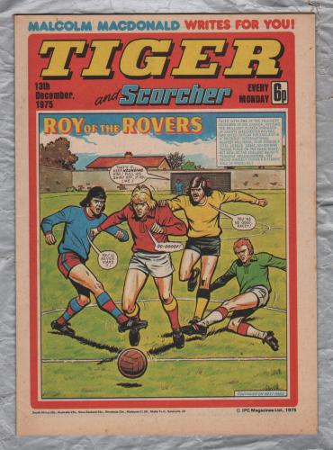 Tiger and Scorcher - 13th December 1975 - `Roy of the Rovers` - IPC Magazines Ltd
